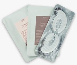 EOXX Wohlfüh Masken Set - Hyaluron Face mask- Vitamin C Face mask- Collagen Eye pads